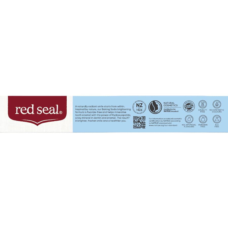 Red Seal Toothpaste Baking Soda +Hap Fresh Mint 100g