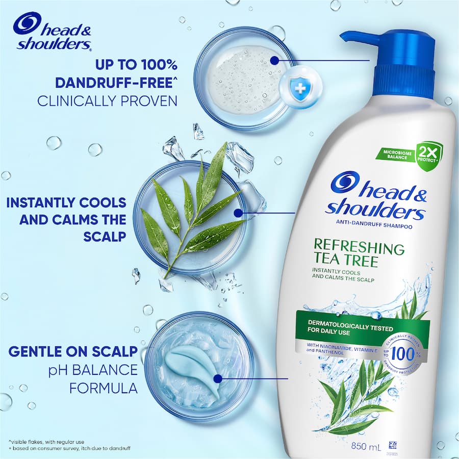 Head & Shoulders Anti-dandruff Shampoo Tea Tree 850mL