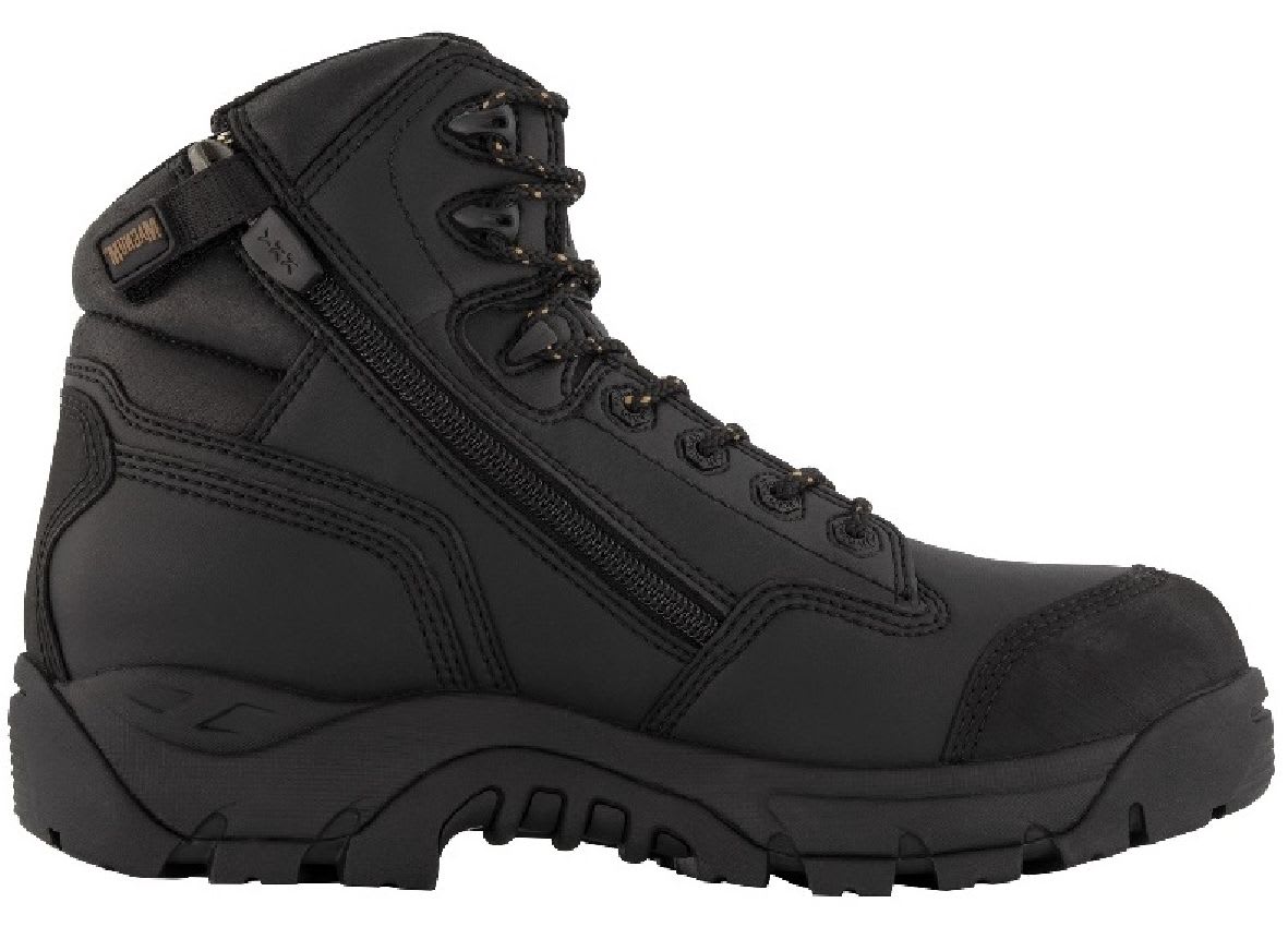 Magnum, Precision Max Zip Sided Boot, MPN100 - Black (Size: 12)