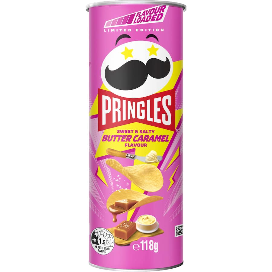 Pringles Chips Butter Caramel 118g