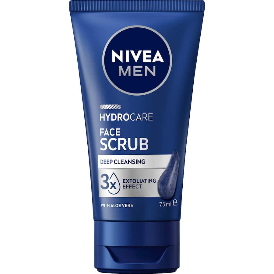 Nivea Men Hydrocare Face Scrub Exfoliating 75mL