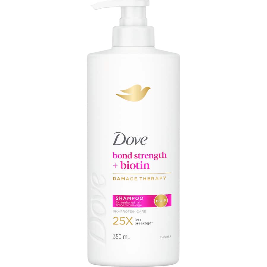 Dove Shampoo Bond Strength + Biotin 350mL