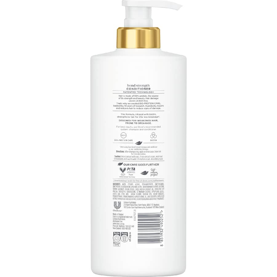 Dove Conditioner Bond Strength + Biotin 350mL