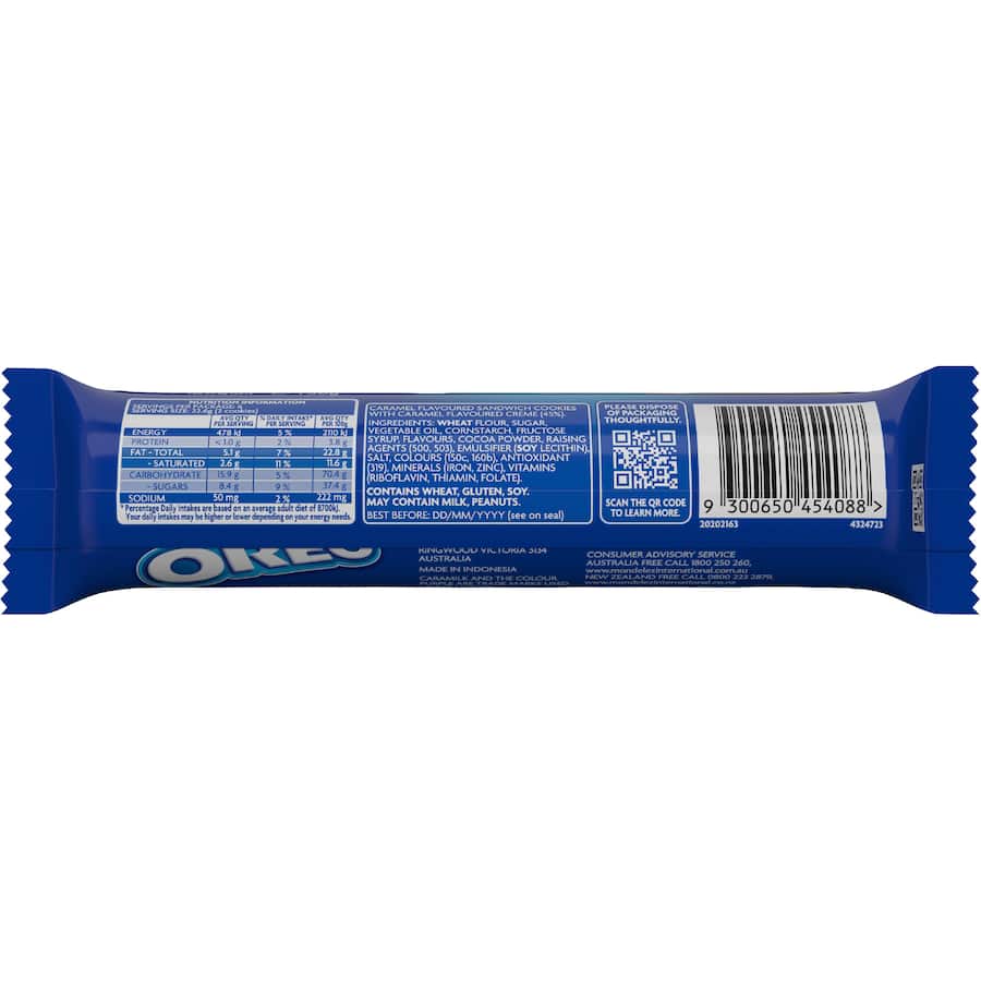 Oreo Biscuits Caramilk 136g