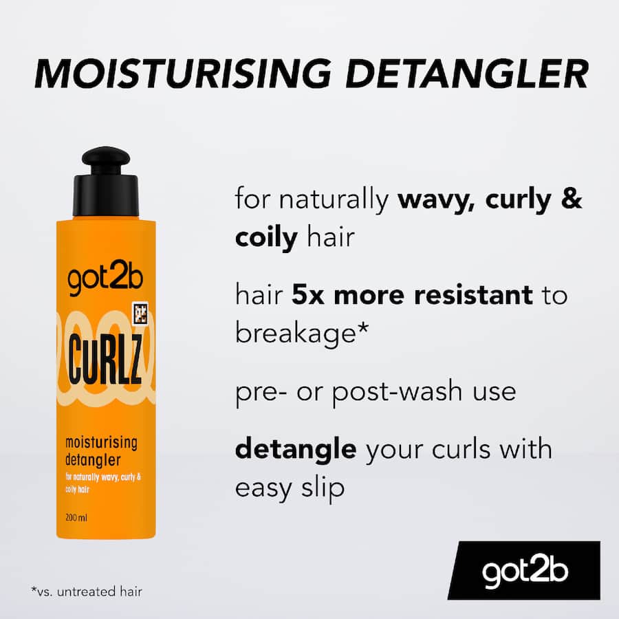 Got2b Detangler Cream Curlz 200mL