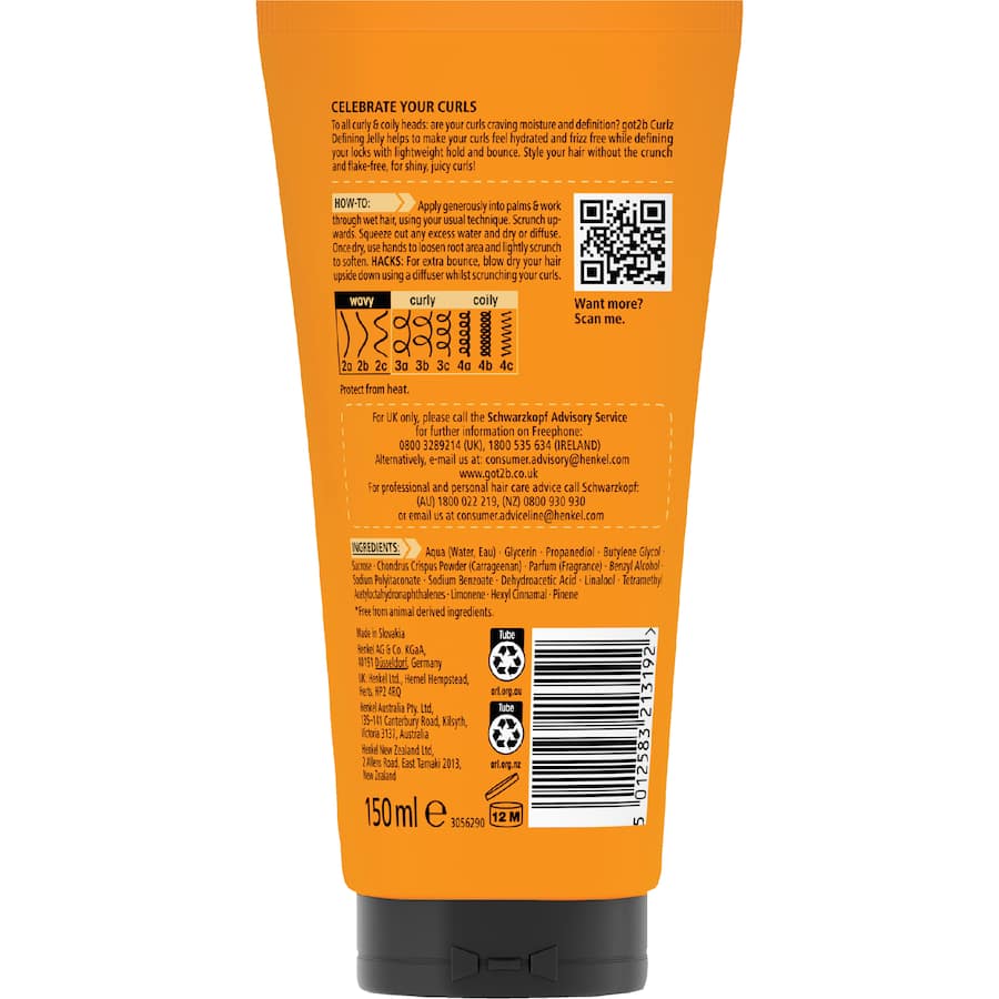 Got2b Defining Jelly Curlz 150mL