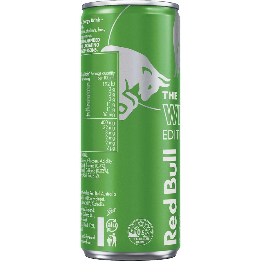 Red Bull The Winter Edition Energy Drink Exotic Passionfruit 250mL