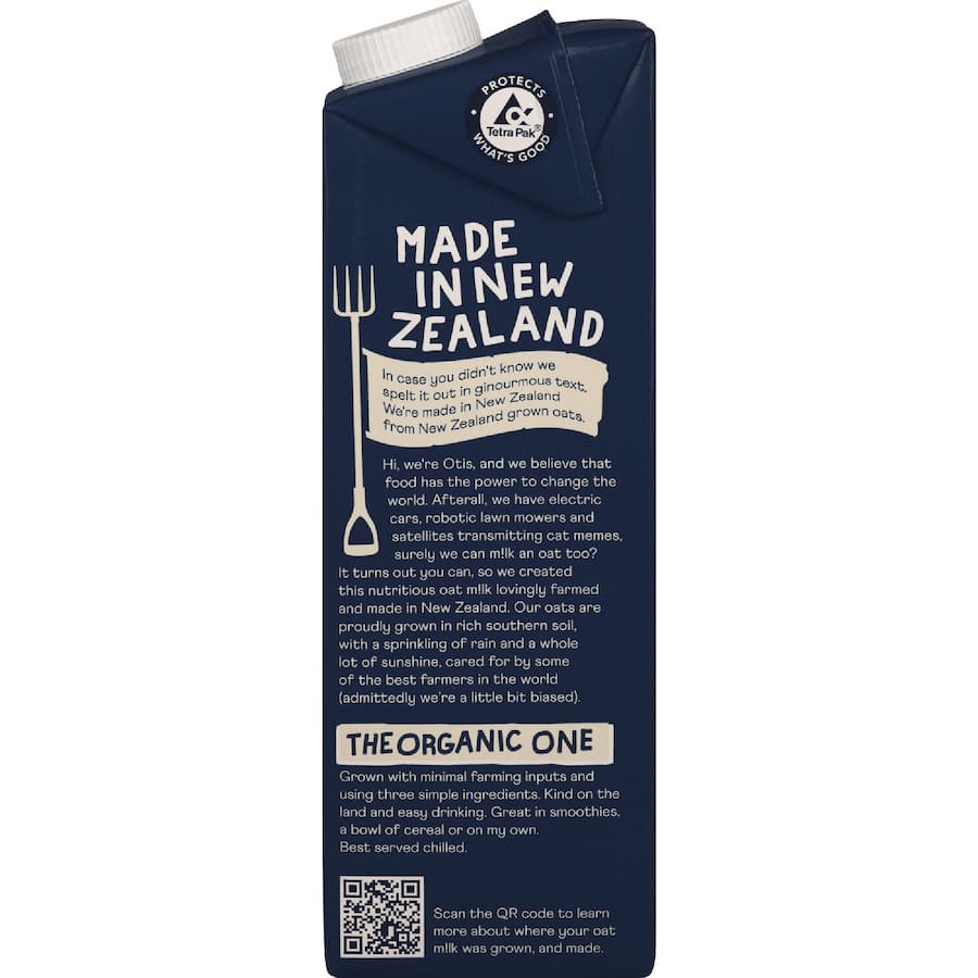 Otis Oat Milk The Organic One 1L