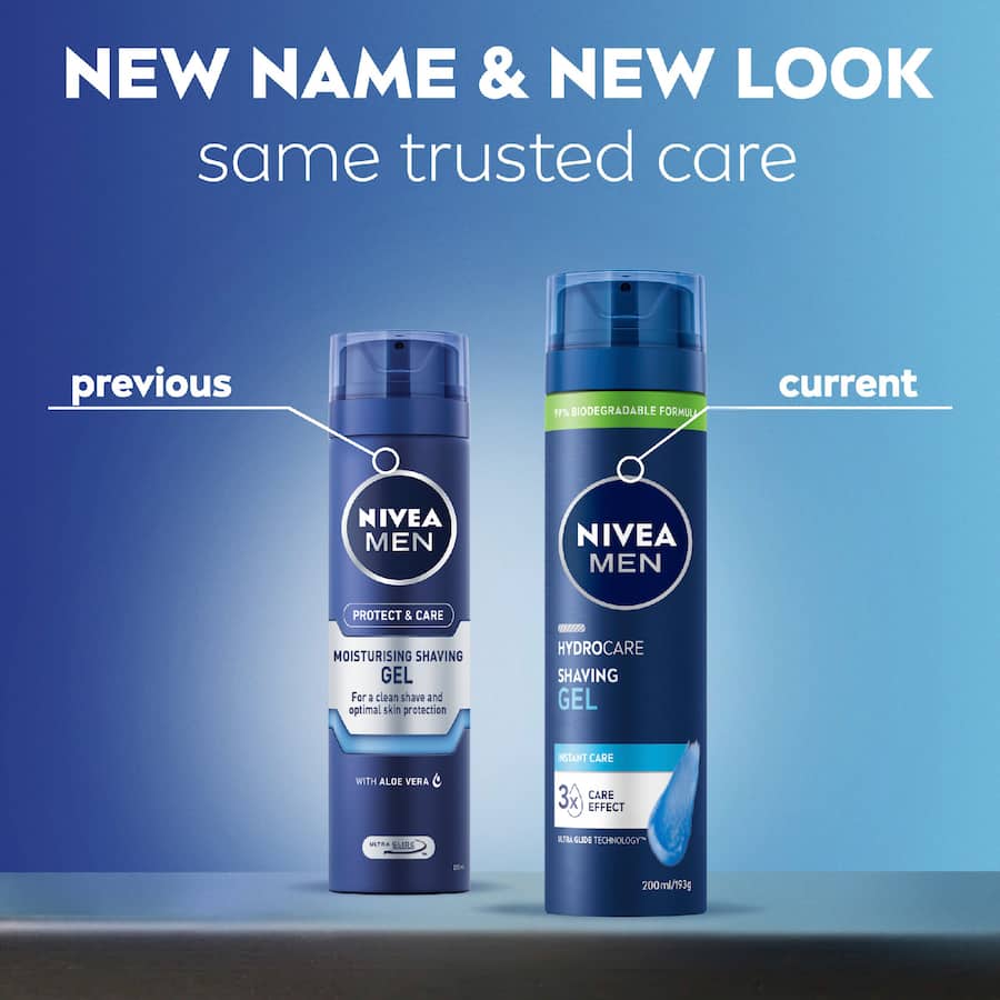 Nivea Men Hydrocare Shaving Gel 200mL