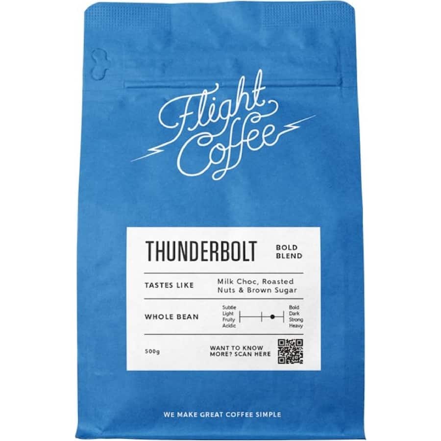 Flight Coffee Whole Beans Coffee Thunderbolt 500g