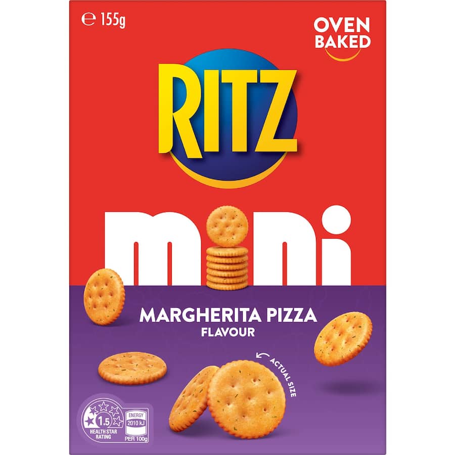 Ritz Crackers Mini Margherita Pizza 155g