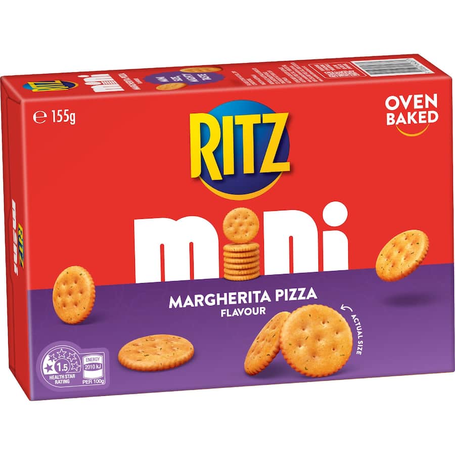 Ritz Crackers Mini Margherita Pizza 155g