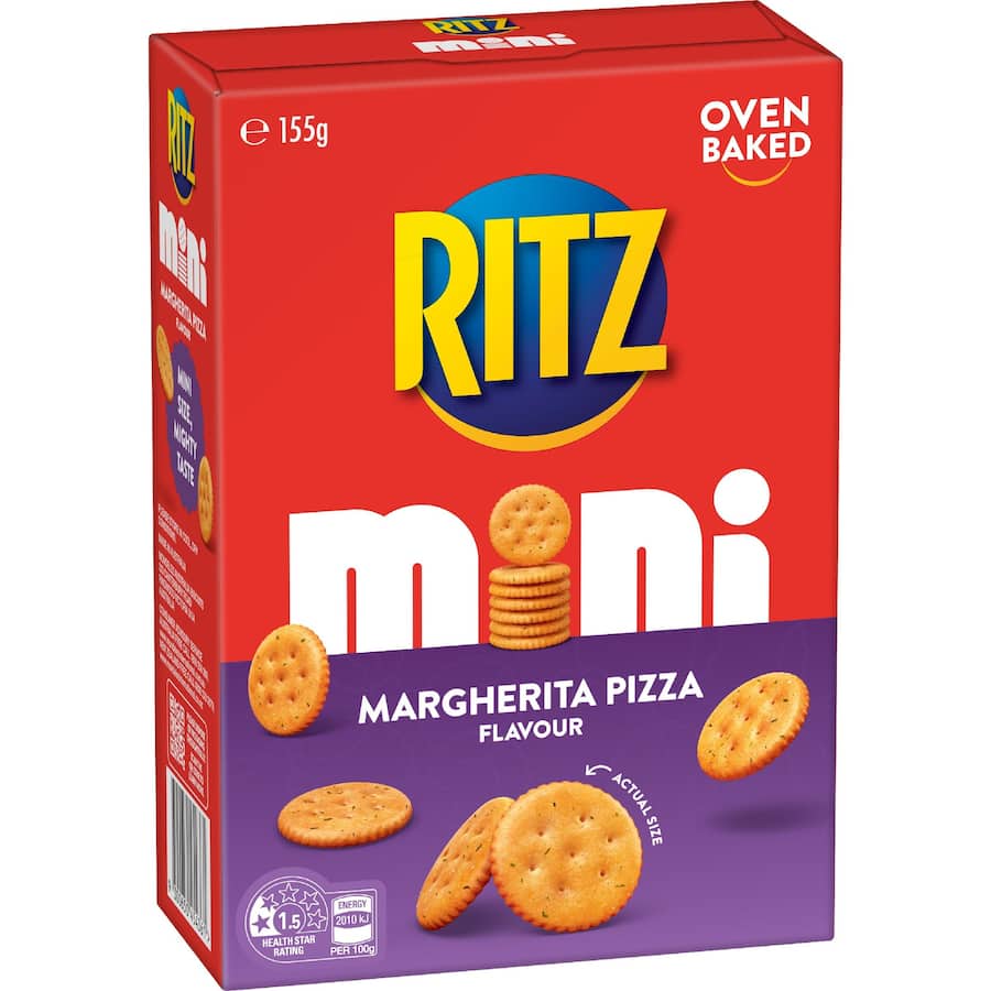 Ritz Crackers Mini Margherita Pizza 155g