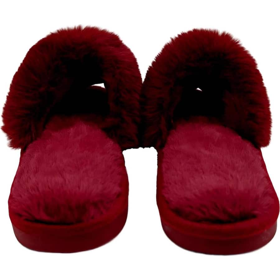 Woolworths Ladies Slippers Satin Faux - Assorted