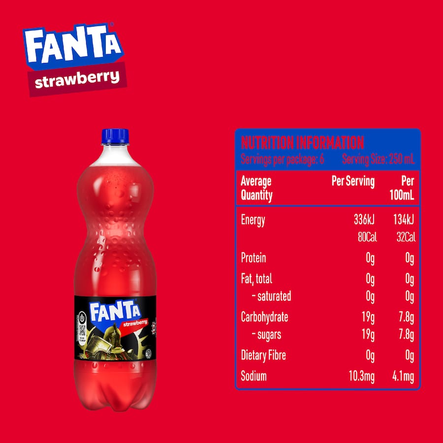 Fanta Soft Drink Strawberry 1.5L