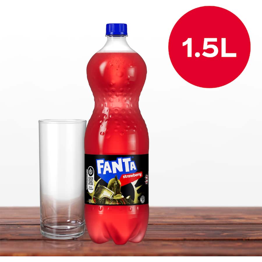 Fanta Soft Drink Strawberry 1.5L