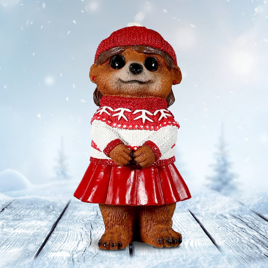 Mirabella Decoration Ruby The Meerkat Snowflake