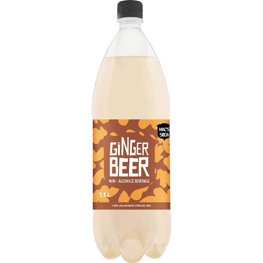 Macs Soda Ginger Beer 1.5L