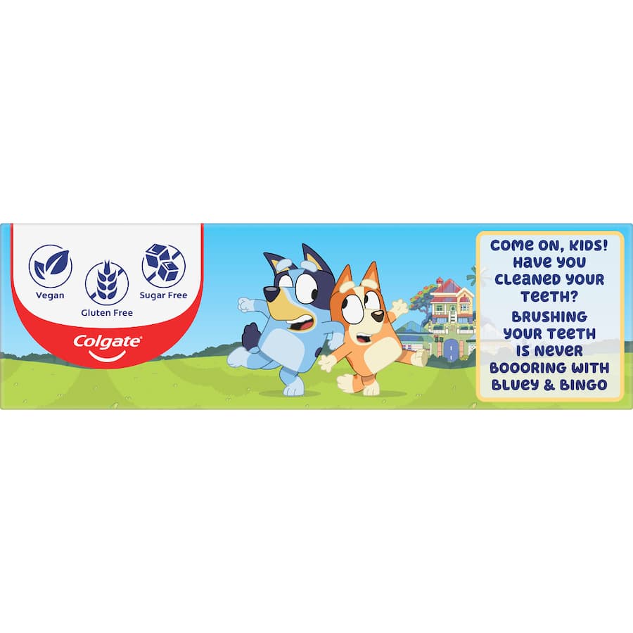 Colgate Toothpaste 2-5yrs Kids Bluey Strawberry 90g