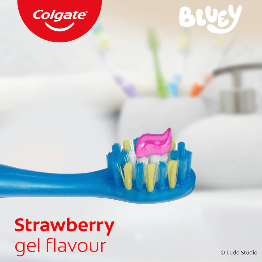 Colgate Toothpaste 2-5yrs Kids Bluey Strawberry 90g