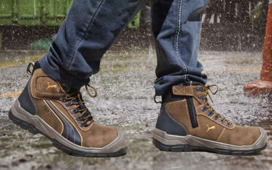 Puma Sierra Nevada 630227 Safety Boots - Brown (Size 6)