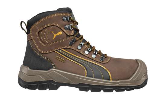 Puma Sierra Nevada 630227 Safety Boots - Brown (Size 7)