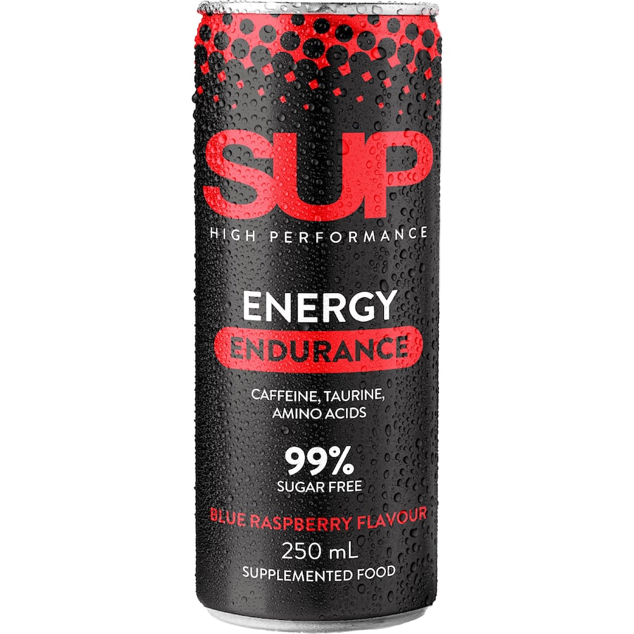 Sup Energy Drink Blue Raspberry 250mL