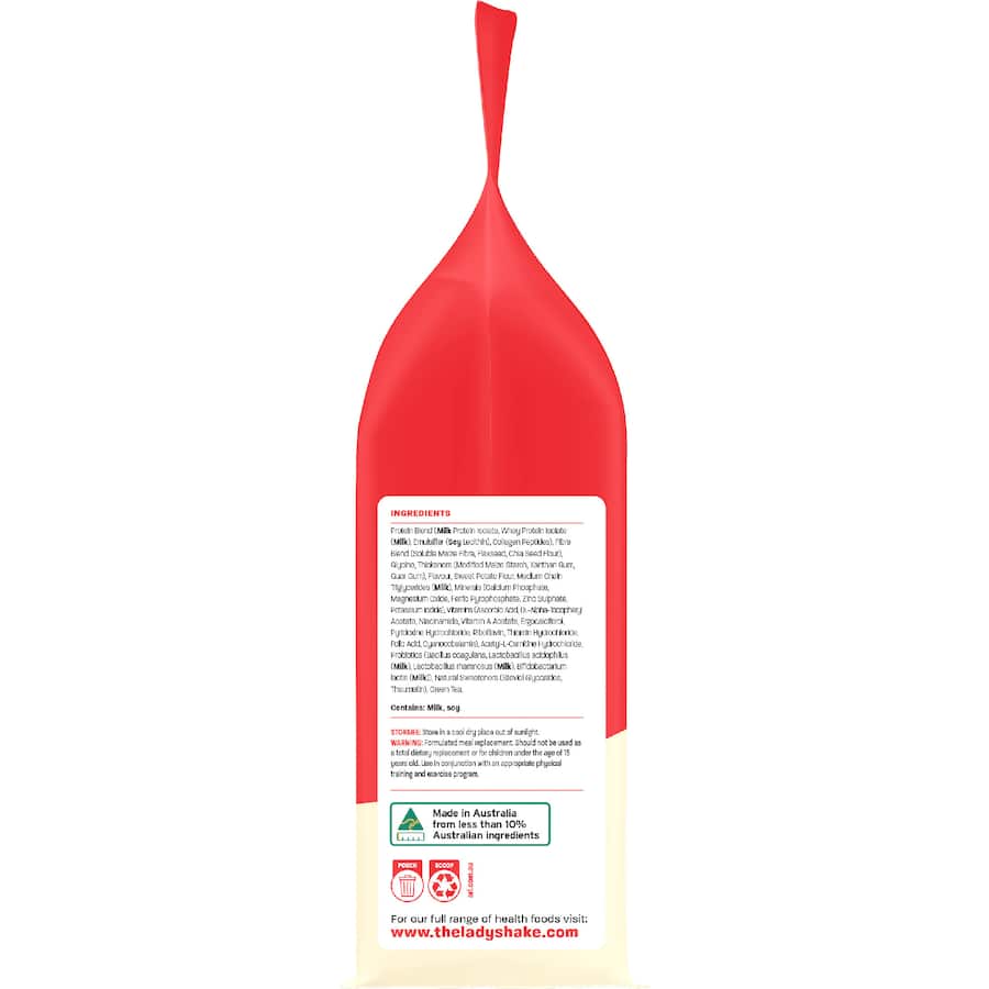 The Lady Shake Meal In A Shake Vanilla 560g
