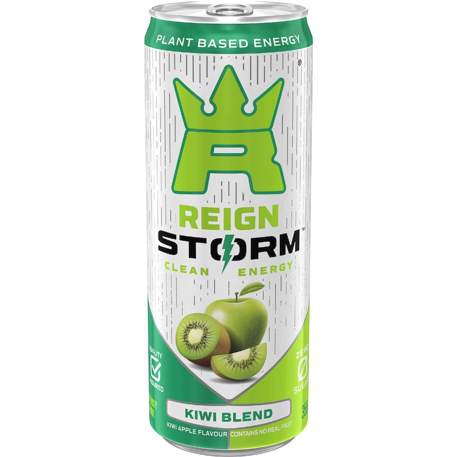 Reign Storm Energy Drink Kiwi Blend Can 355mL