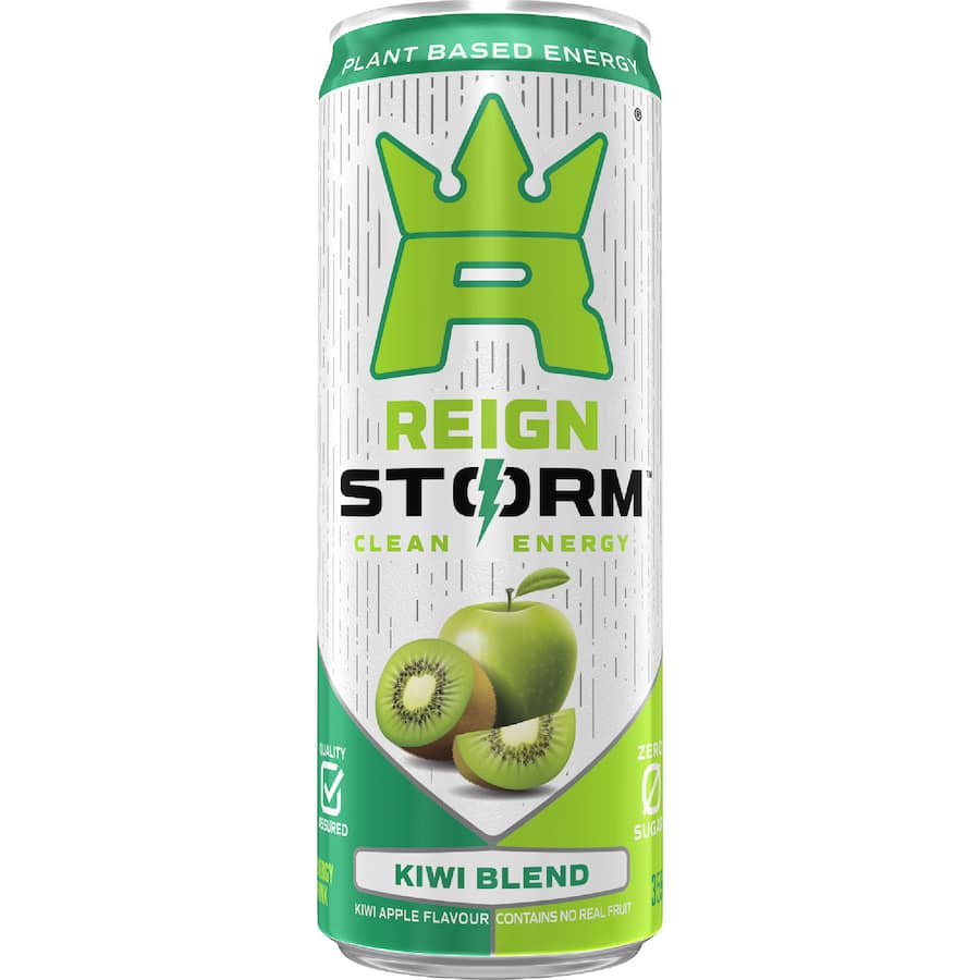 Reign Storm Energy Drink Kiwi Blend Can 355mL