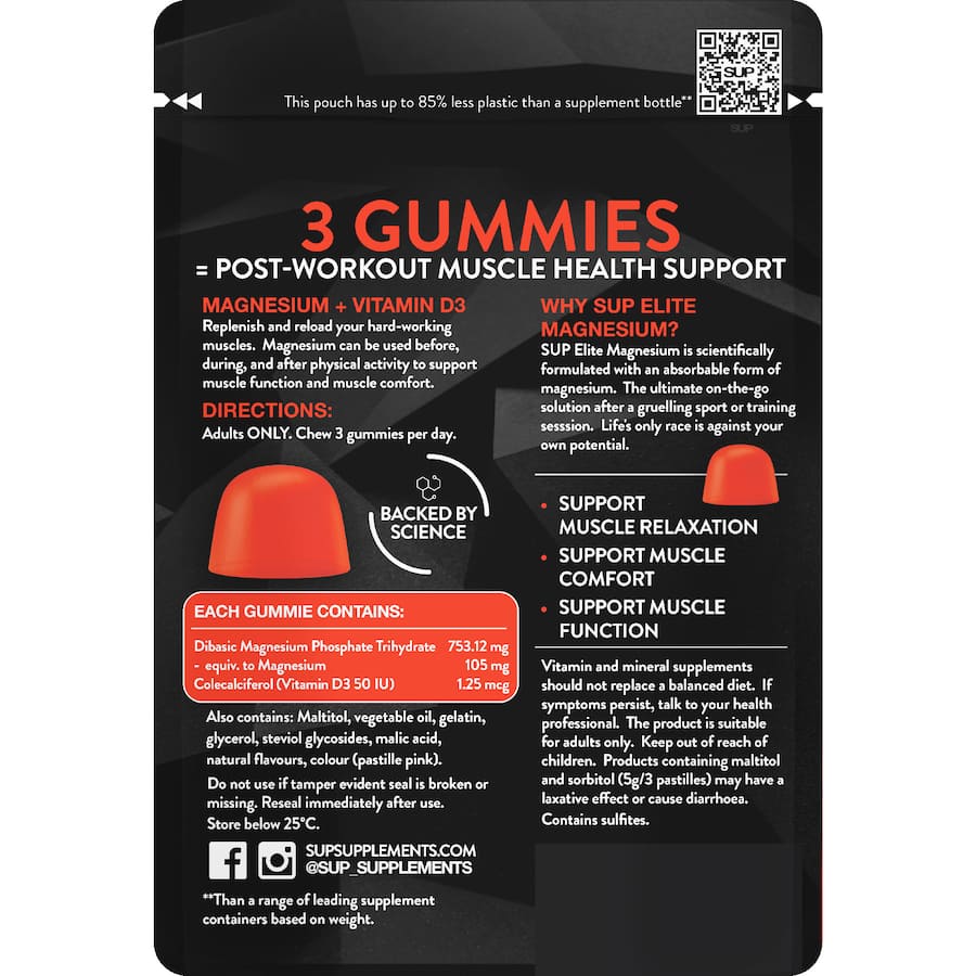 Sup Gummies Magnesium 45s