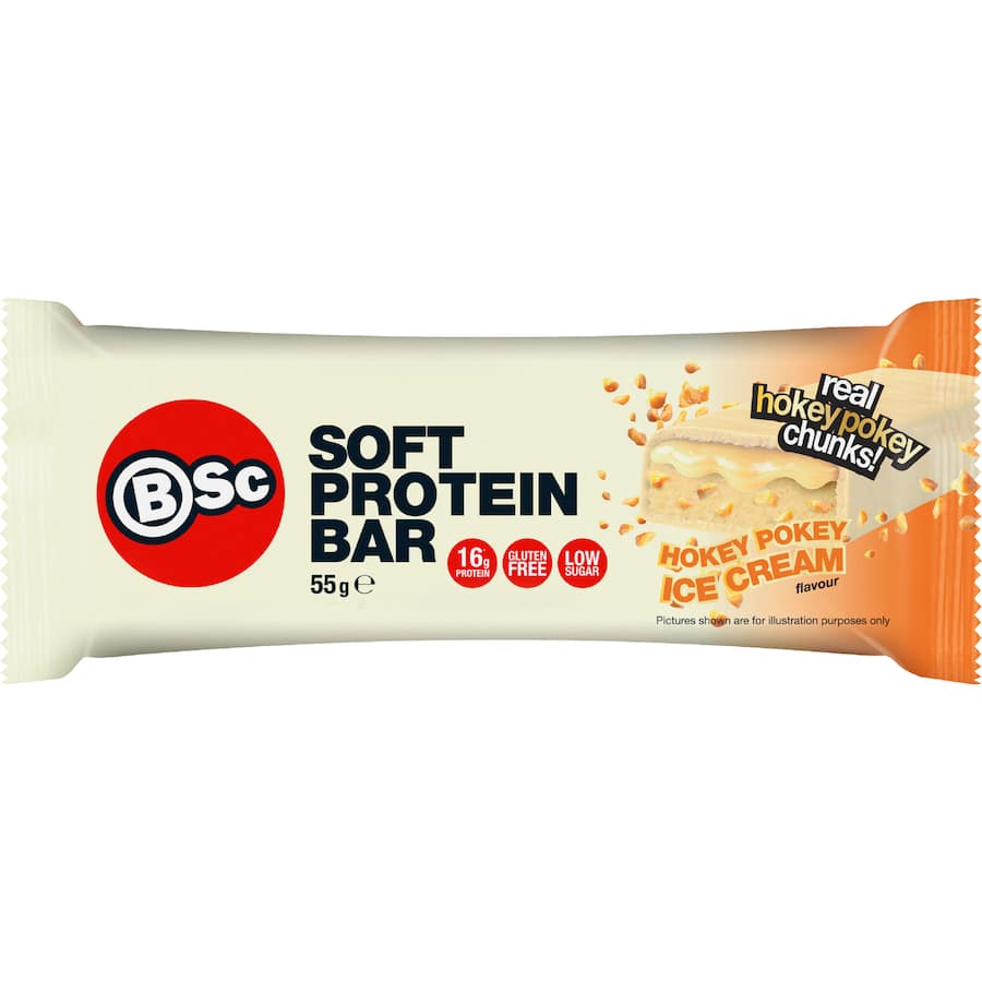 Bsc Soft Protein Bar Hokey Pokey 55g