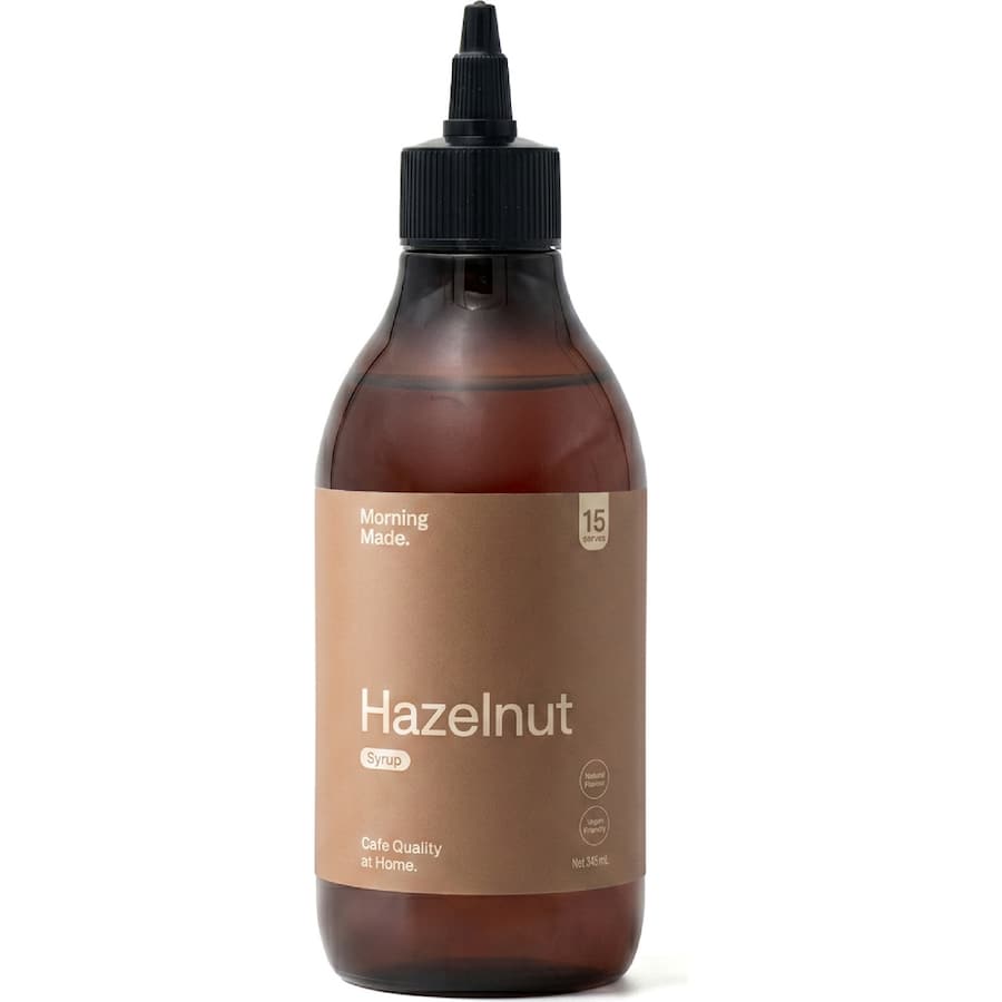 Morning Made Coffee Syrup Hazelnut Latte 345mL