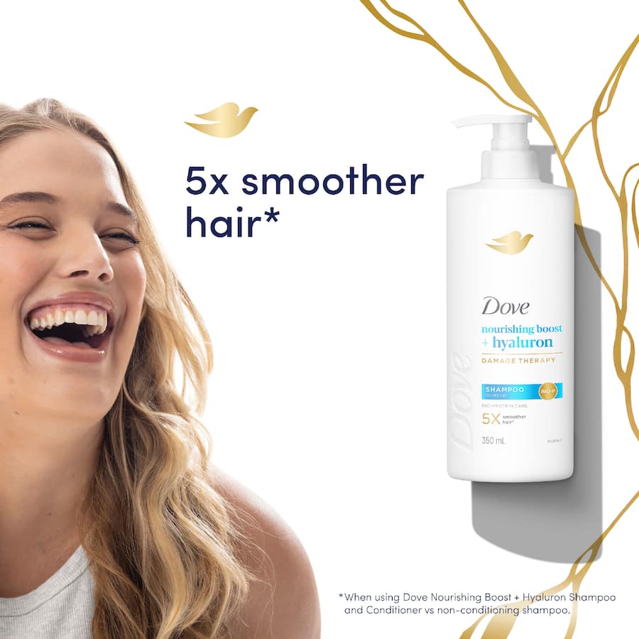 Dove Shampoo Nourishing Boost + Hyaluron 350mL