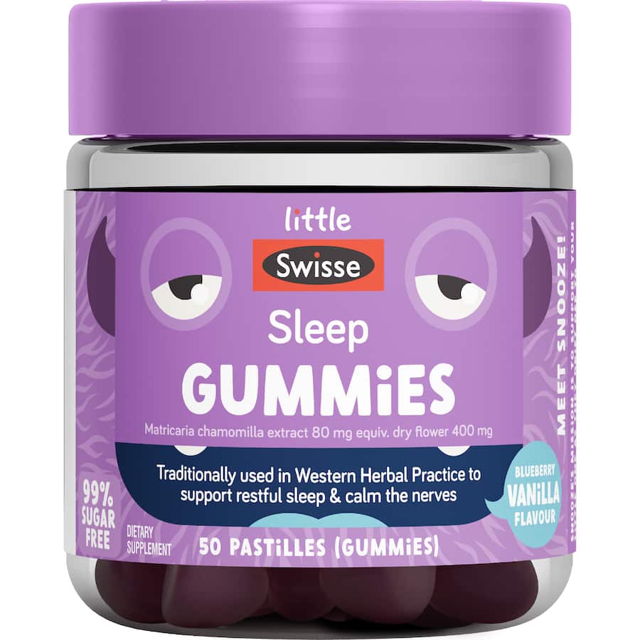 Little Swisse Kids Sleep Gummies Prebiotic 50pack