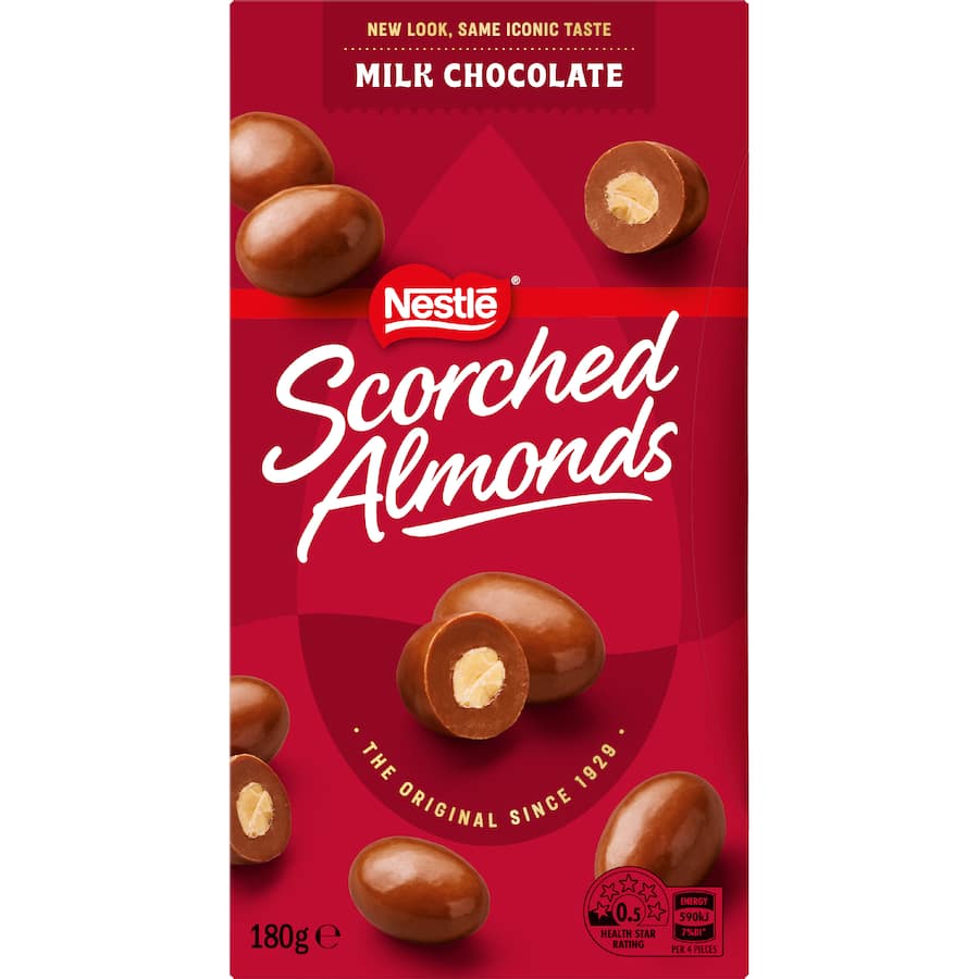 Nestlé Scorched Almonds Milk Chocolate 180g