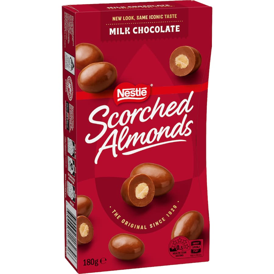 Nestlé Scorched Almonds Milk Chocolate 180g
