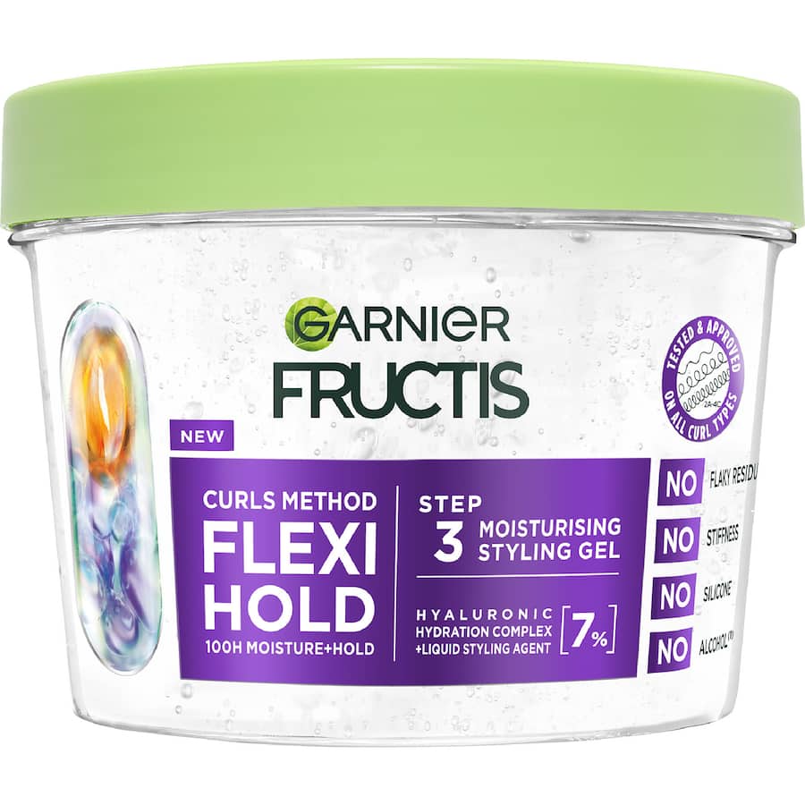 Garnier Fructis Moisturising Styling Gel Curls Method Flexi Hold 370mL