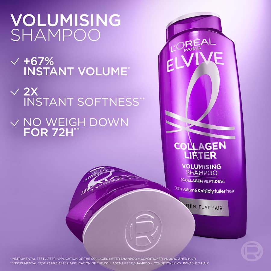 L'oreal Paris Elvive Shampoo Collagen Lifter Volumising 300mL