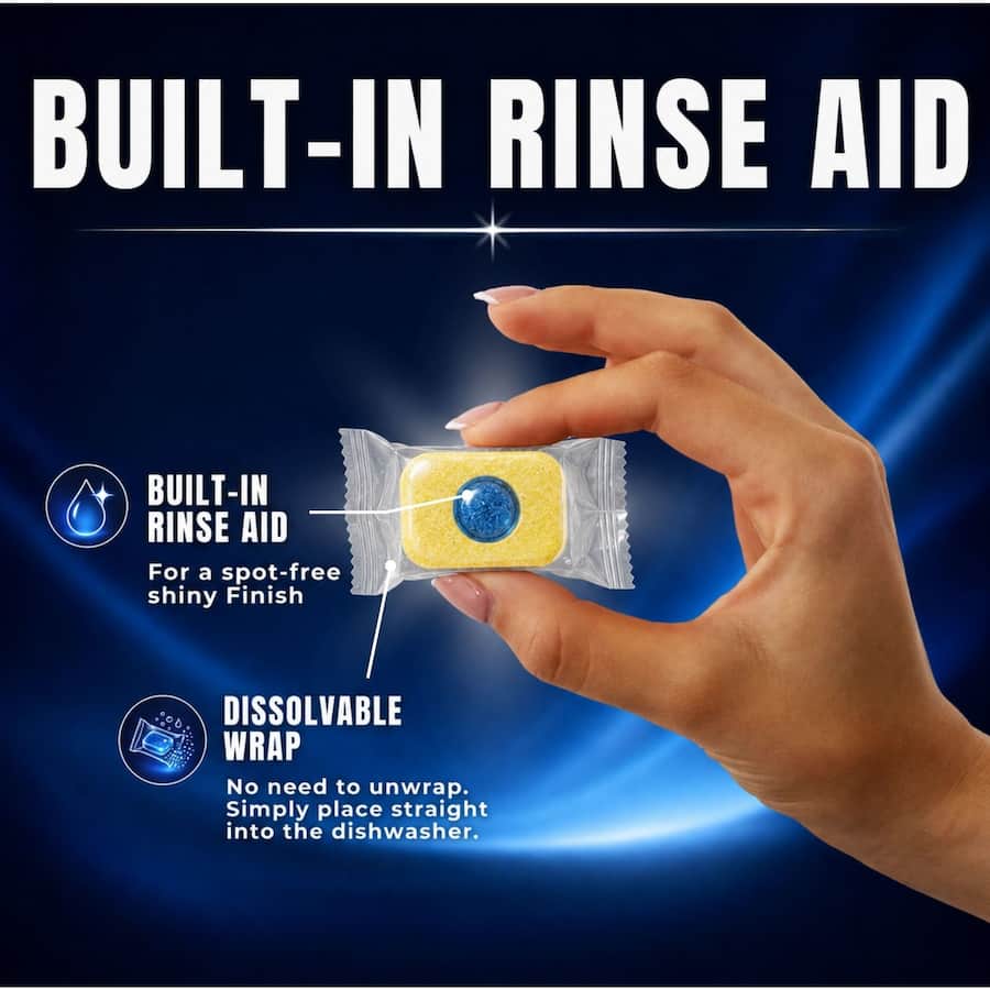 Active Rapid Dishwasher Tablets Lemon 54pack