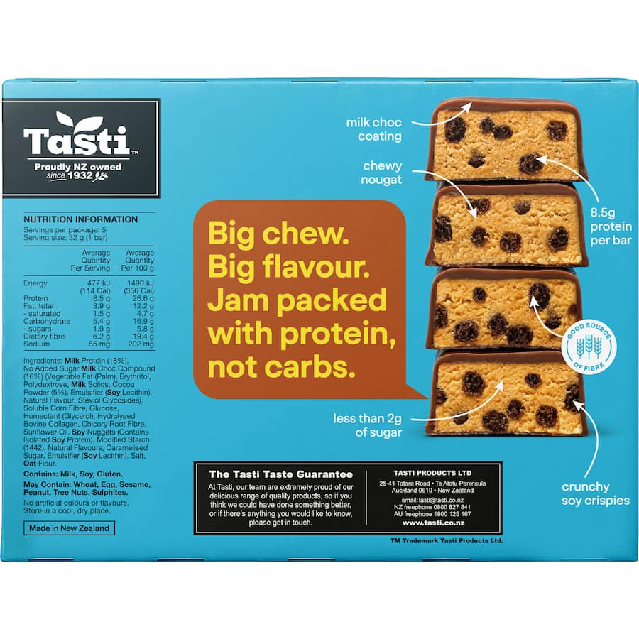Tasti Rise Bar Caramel Charge 160g