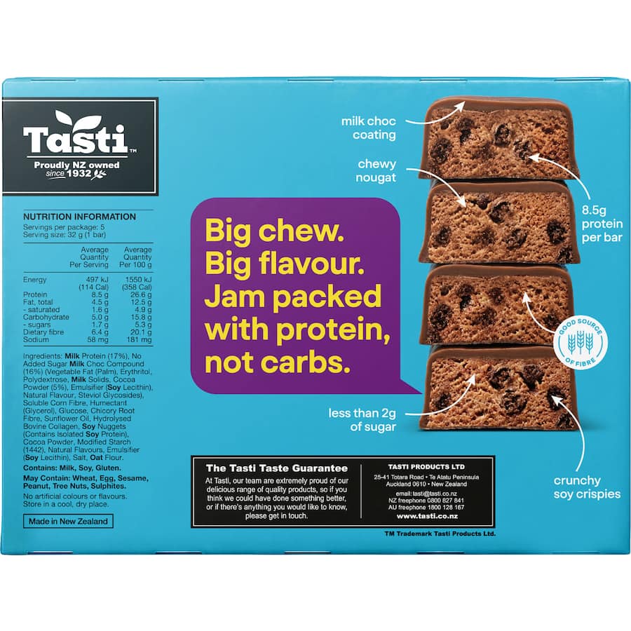Tasti Rise Bar Cocoa Craze 160g