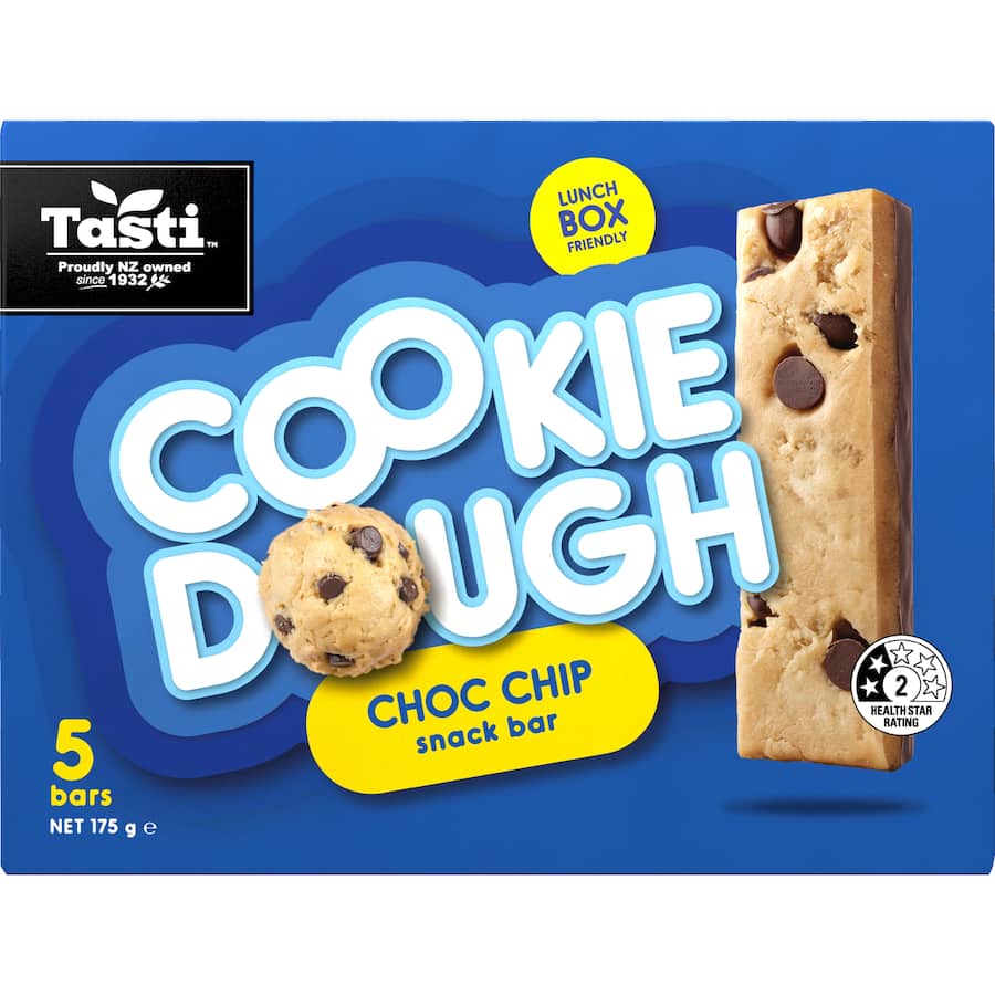 Tasti Cookie Dough Bar Choc Chip 175g