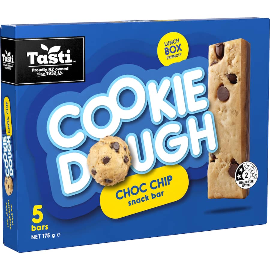 Tasti Cookie Dough Bar Choc Chip 175g