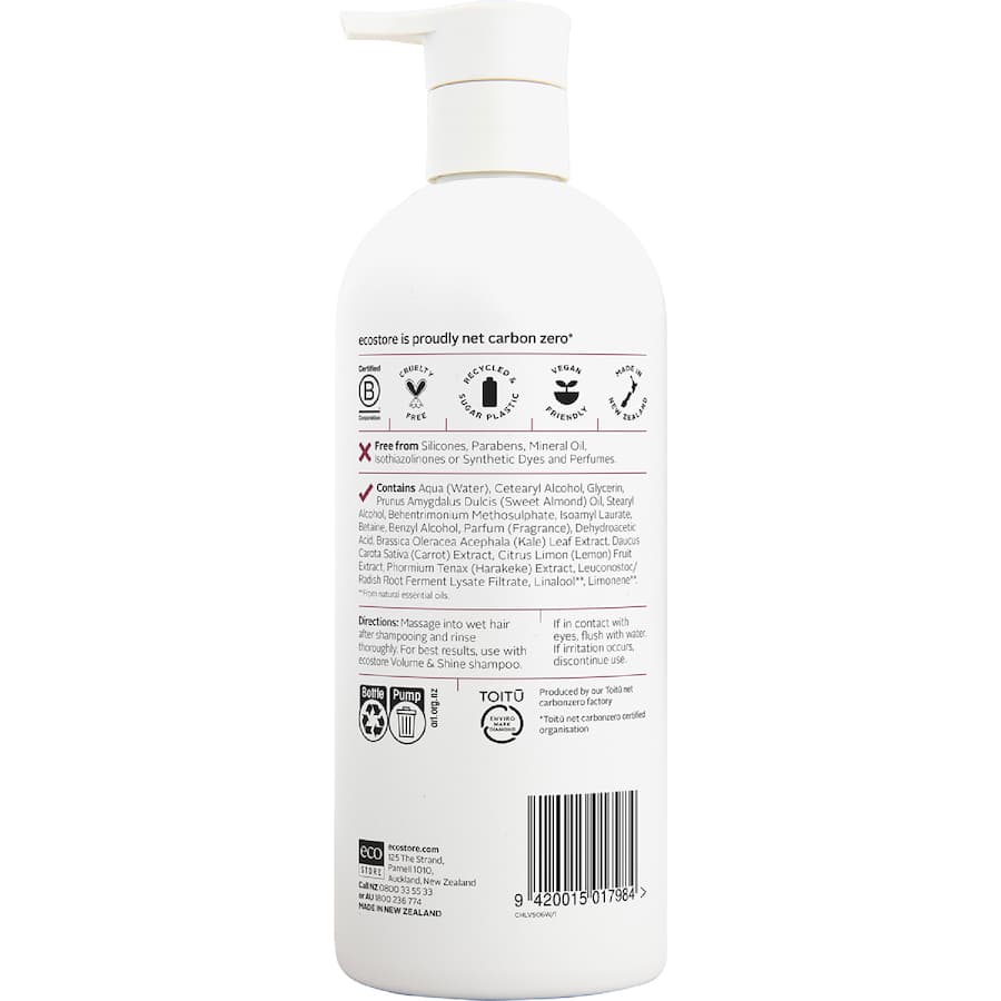 Ecostore Conditioner Volume & Shine 600mL