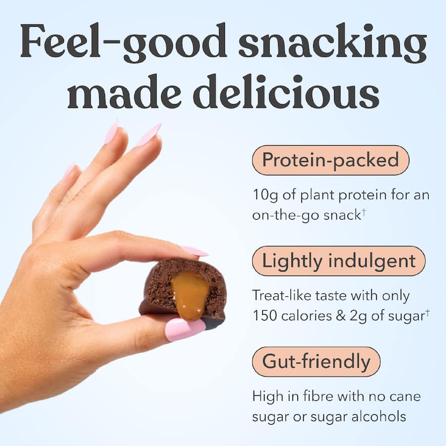 Moodi Plant Protein Ball Choc Caramel 40g
