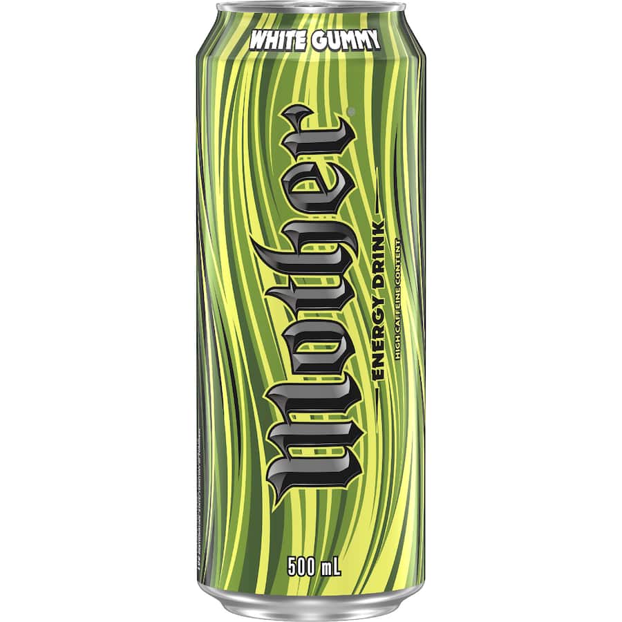 Mother Energy Drink White Gummy Can 500mL