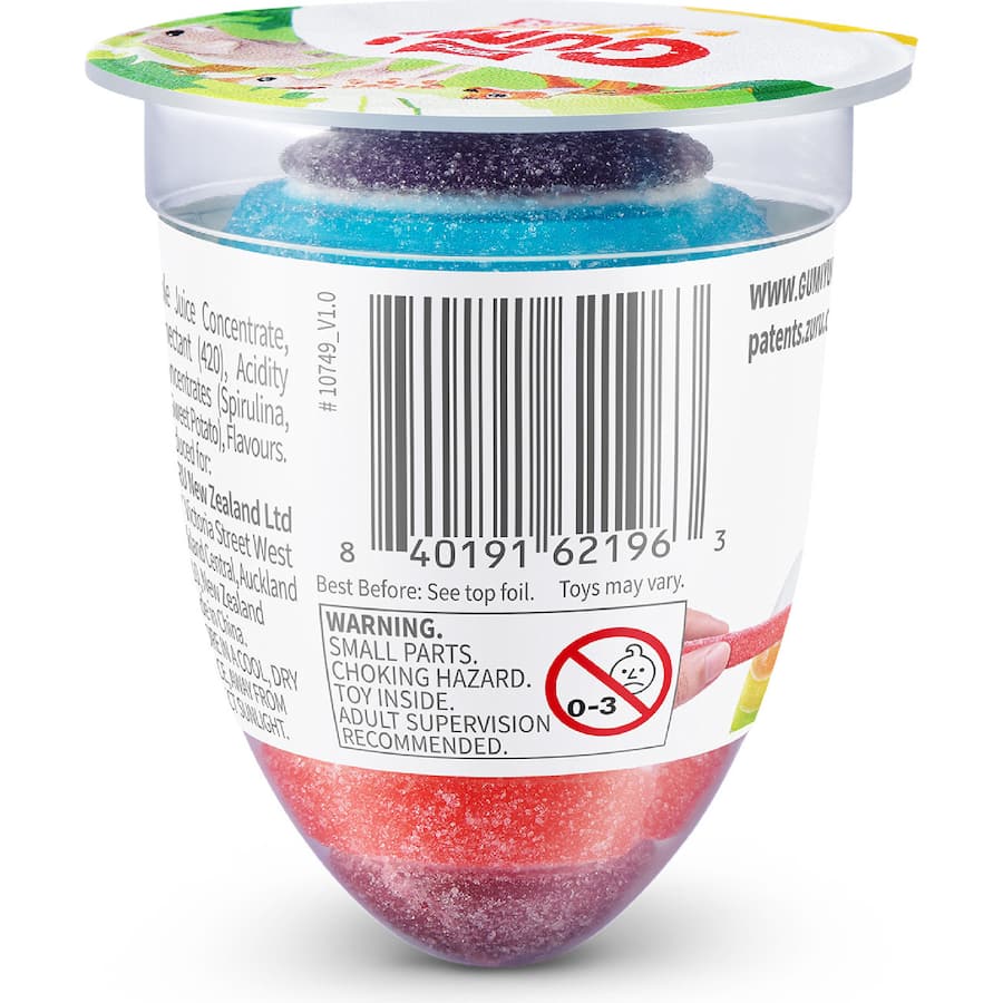 Zuru Gumi Yum Surprise Sweets Wildlife White 26g