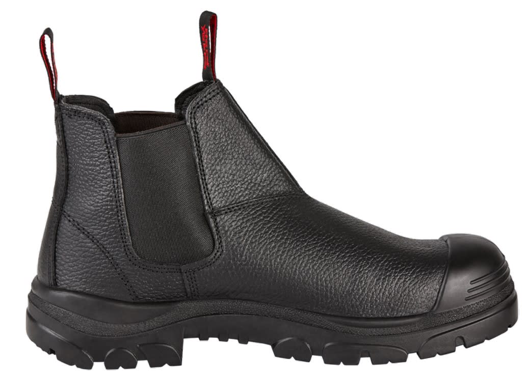 Hard Yakka, Grit Slip On Safety Boot - Black (Size: 10)