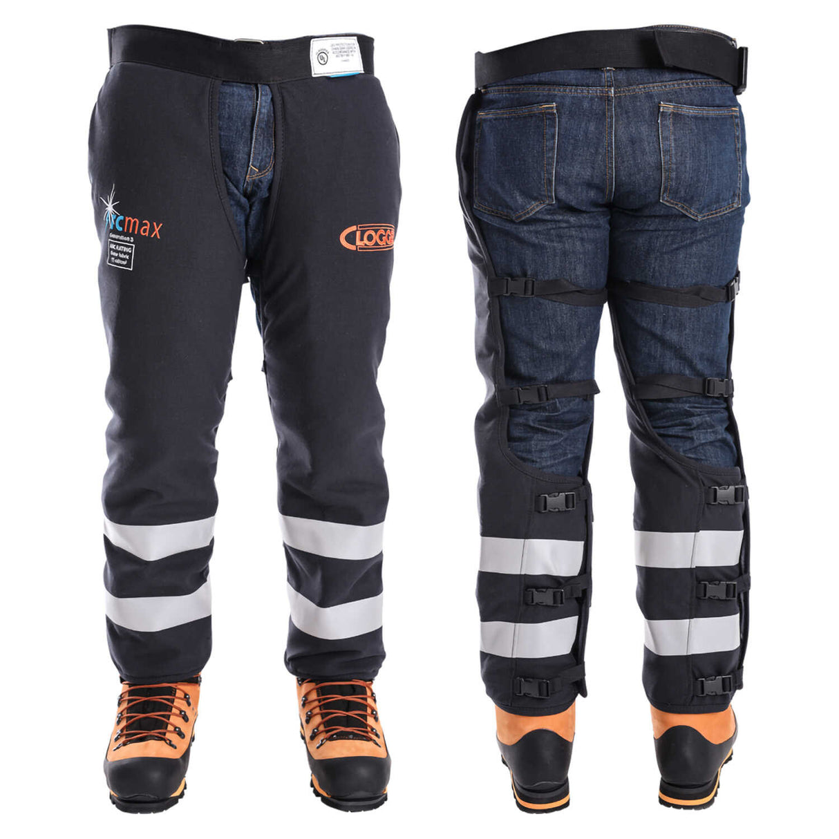 Clogger, Arcmax FR Chainsaw Chaps - Calf, CU91FCR - Navy - L